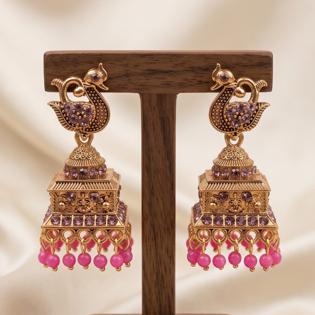 Mayur Gopuram - Pink